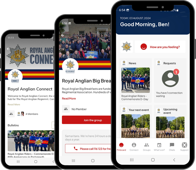Sign up or Access our <br>APP - CONNECT