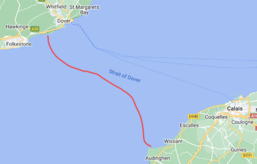 Royal Anglian Veterans swim the English Channel