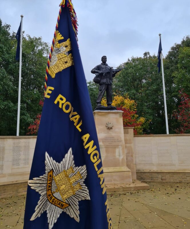 Royal Anglian Regiment Memorial IWM Duxford