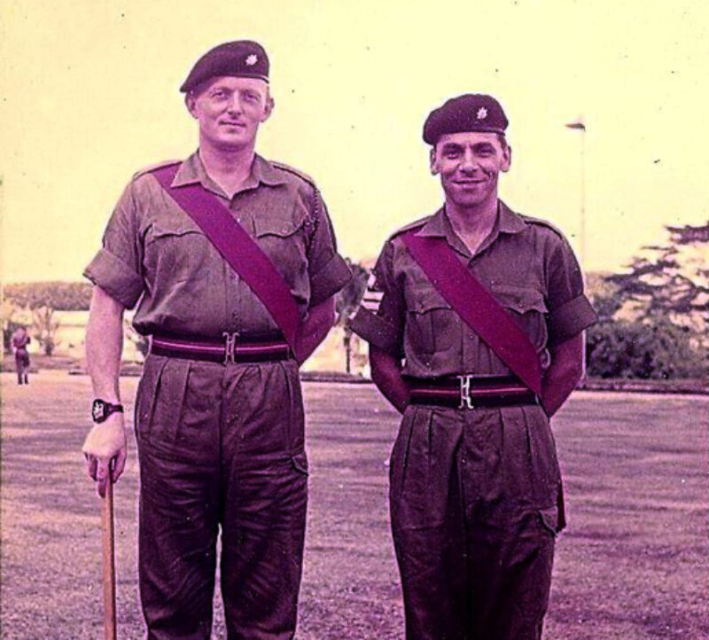 Major Derek Ralph Edwards Royal Anglian Regiment