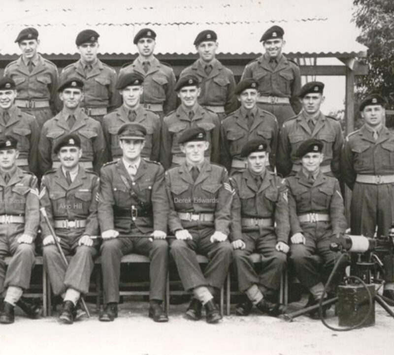 Major Derek Ralph Edwards Royal Anglian Regiment