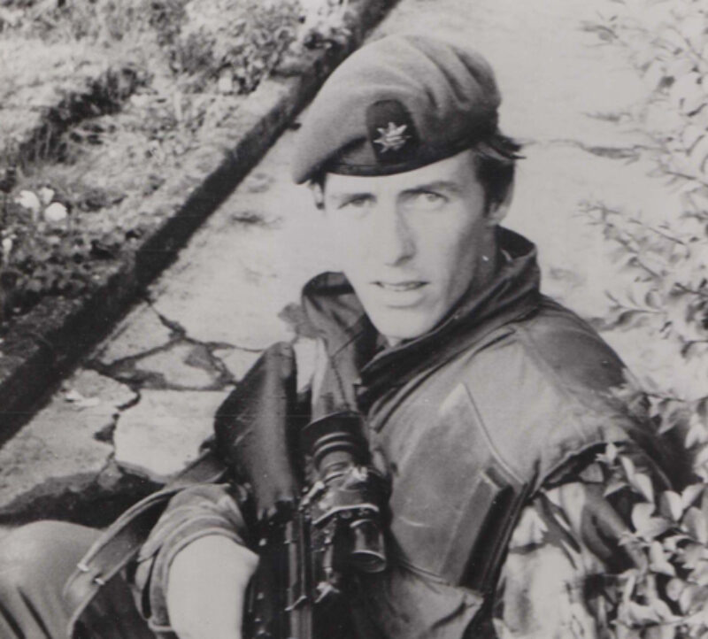 Private Stephen Foster Royal Anglian Regiment