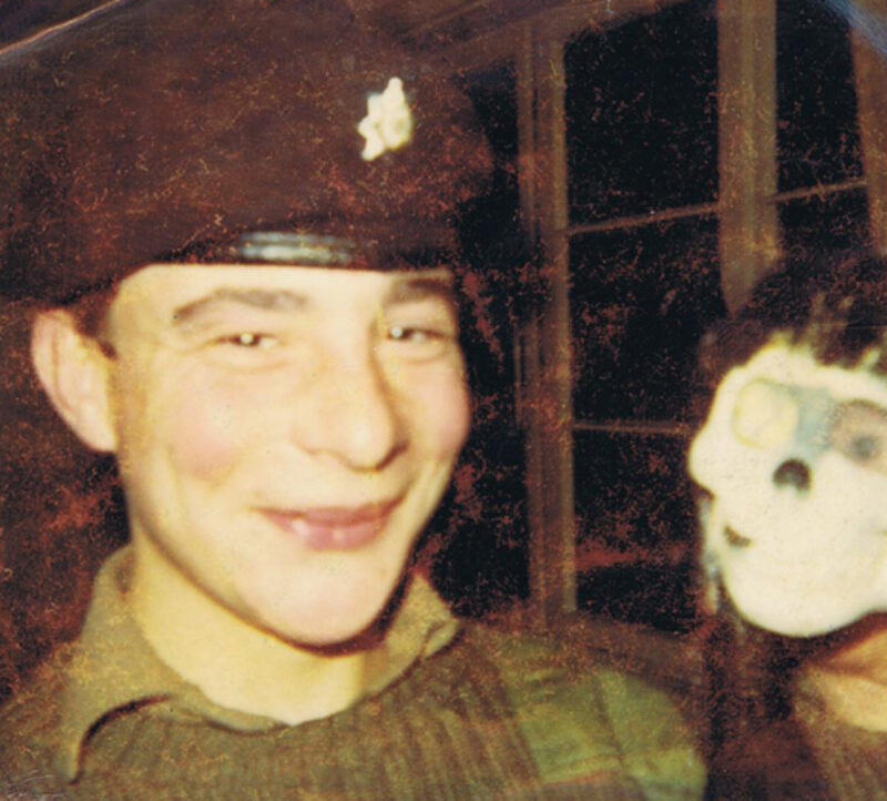 Private Parry Lloyd Hollis Royal Anglian Regiment