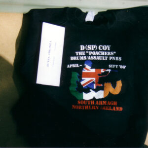 1986- The Poachers D (Support) Company The Poachers Drums Assault Pioneers Northern Ireland April - September 1986 - T Shirt