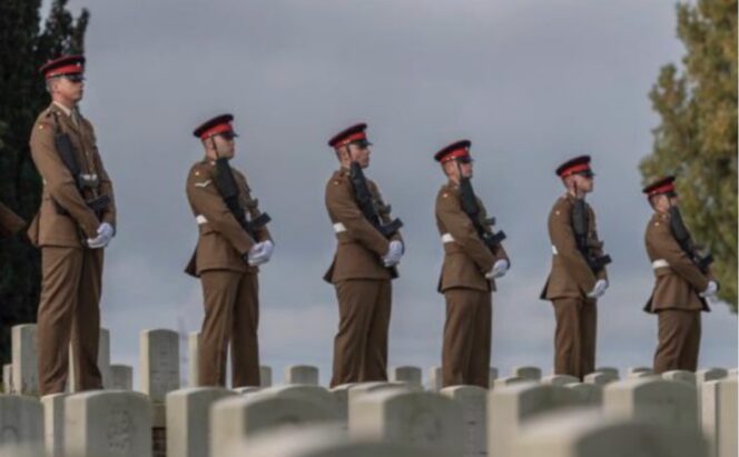 Lance Corporal Robert Cook - The Essex Regiment - laid to rest