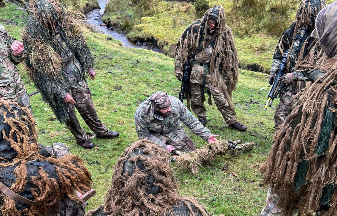 Sniper and Reconnaissance Platoons of C (Essex) Company, 1st Battalion Royal Anglian Regiment