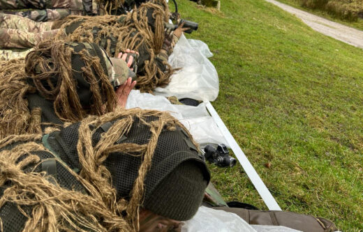 Sniper and Reconnaissance Platoons of C (Essex) Company, 1st Battalion Royal Anglian Regiment