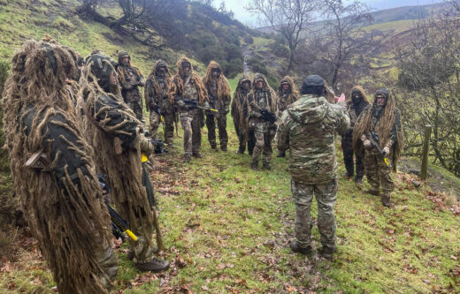 Sniper and Reconnaissance Platoons of C (Essex) Company, 1st Battalion Royal Anglian Regiment