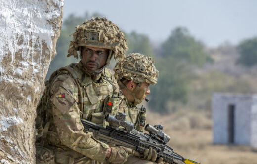 Royal Anglian Regiment Soldier