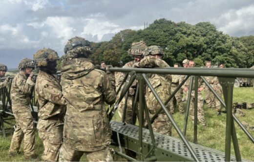 2nd Battalion Royal Anglian Regiment has recently deployed to Salisbury Plain for Exercise WESSEX STORM.