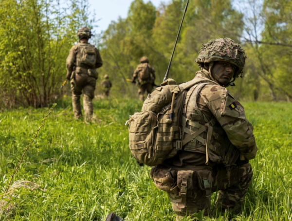 2nd Battalion Royal Anglian Regiment Deploy on NATO Exercise in the Baltics