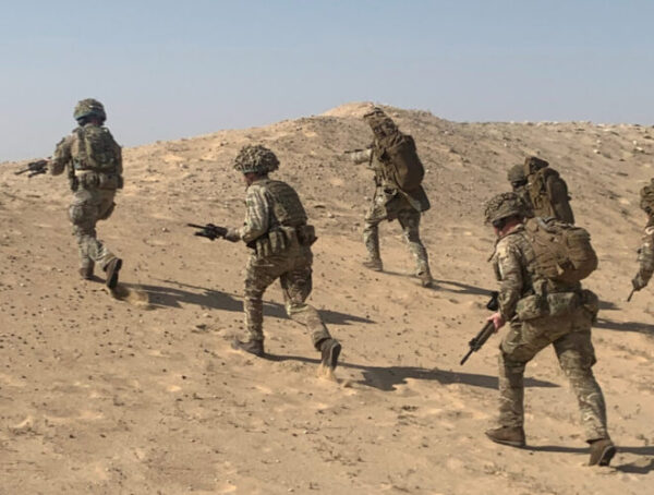 Exercise DESERT WARRIOR 7 - 1st Battalion Royal Anglian Regiment