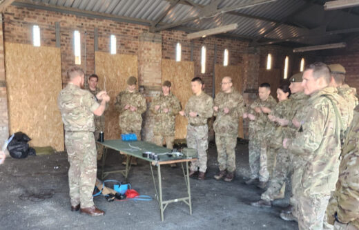 3rd Battalion Royal Anglian Regiment training 3rd Battalion Royal Anglian Regiment training