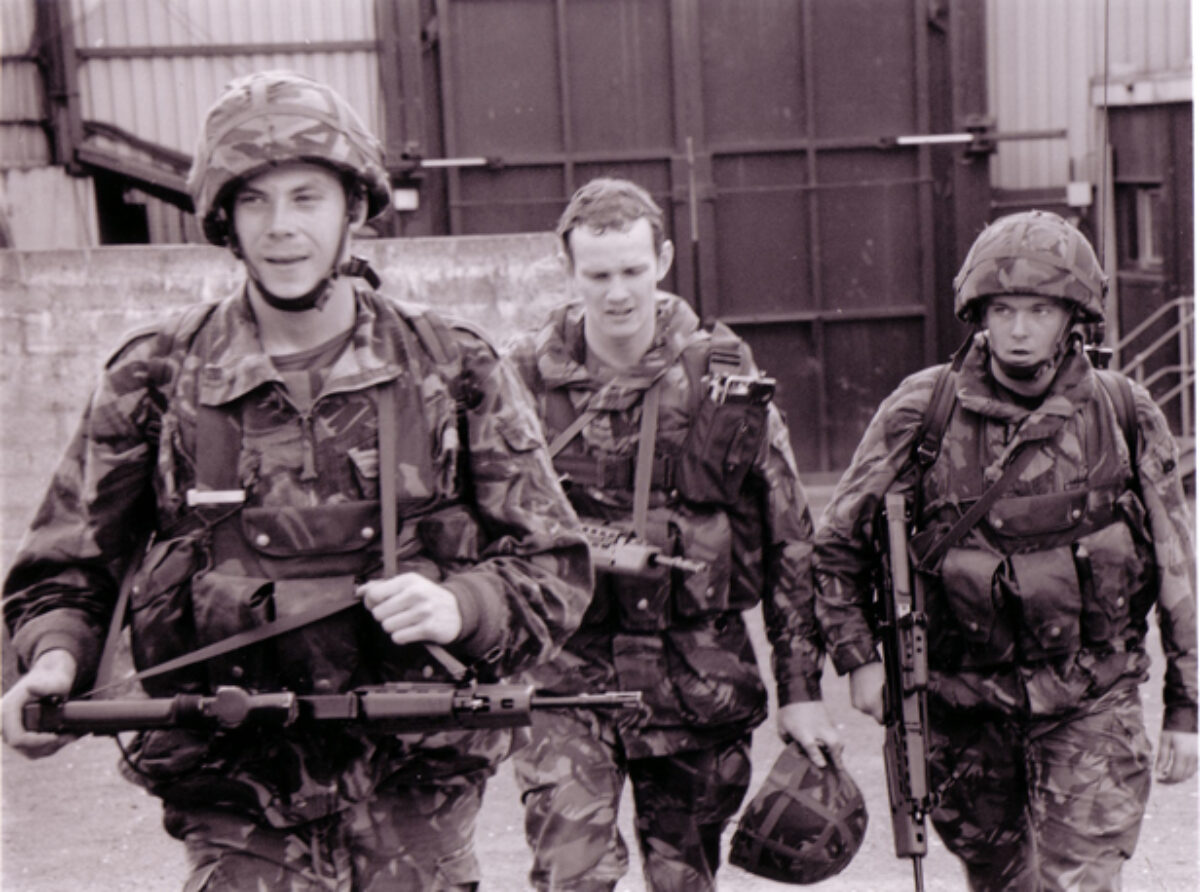 2nd Battalion Royal Anglian Regiment platoon attachment to 1 Scots Guards, Northern Ireland, 1992 2nd Battalion Royal Anglian Regiment platoon attachment to 1 Scots Guards, Northern Ireland, 1992