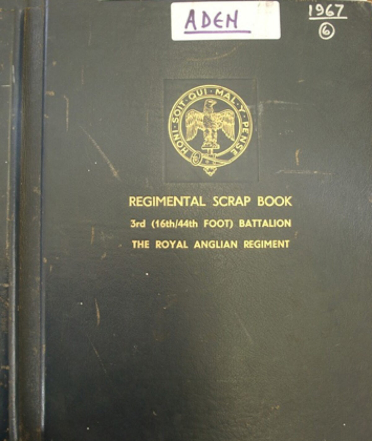 Aden 1967 3rd Battalion Regimental scrapbook