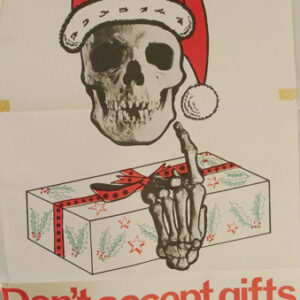 Northern Ireland - Don't accept gifts from strangers poster.