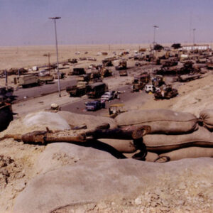 Photograph of Iraqi positions from the Gulf War 1991