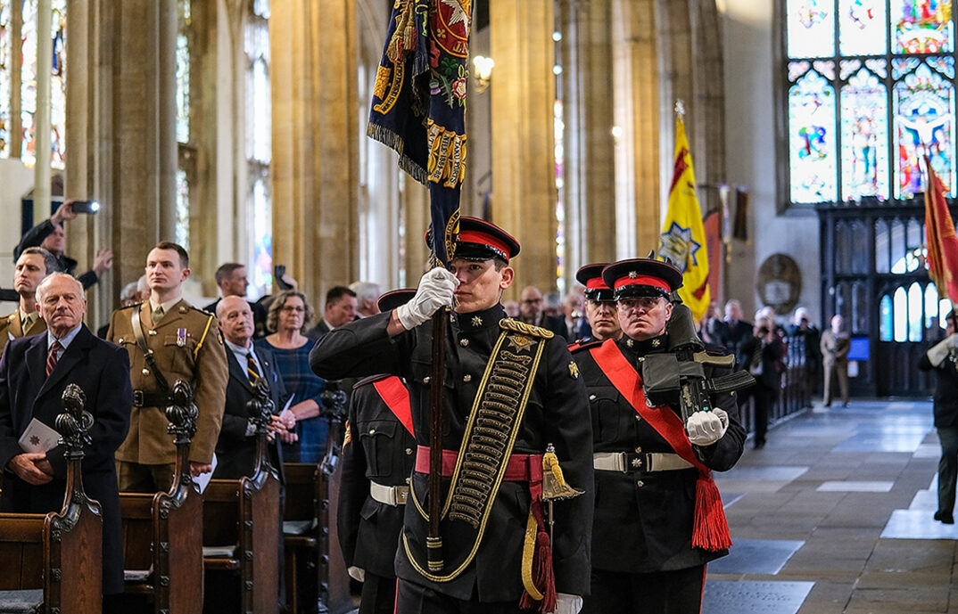 6th Battalion Laying up of the Colour