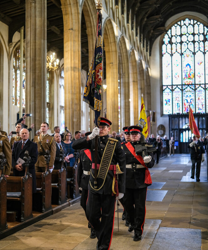 6th Battalion Laying up of the Colour