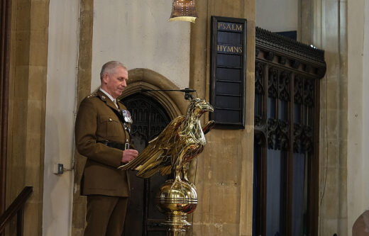 6th Battalion Laying up of the Colour