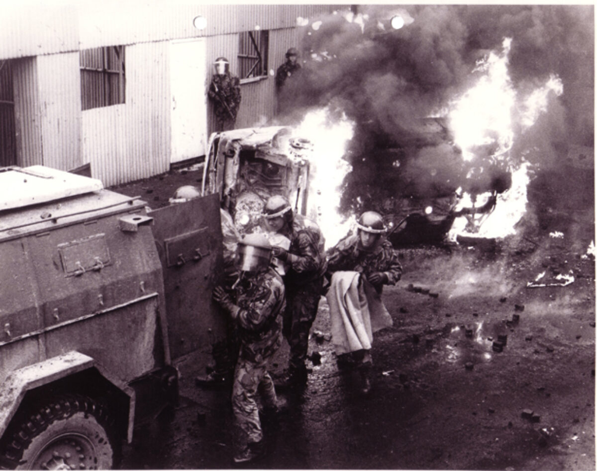 Riot training for Northern Ireland Riot training for Northern Ireland