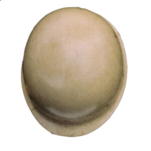 Simple fibre helmet Iraqi troops wore during the Gulf War