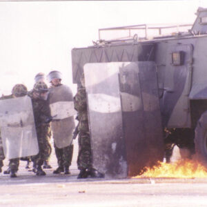 Royal Anglian Regiment Training for Northern Ireland Riot Control