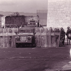 Training for Northern Ireland in Gibraltar 1988 Royal Anglian Regiment.