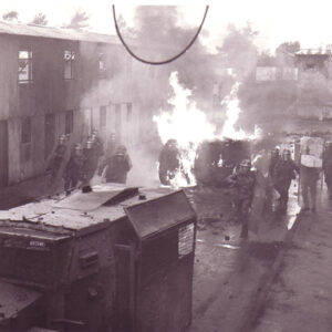 Training for Northern Ireland in tin city, Sennelager 1989