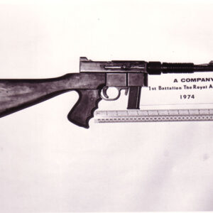Weapons confiscated in Northern Ireland by A Company 1st Battalion, Royal Anglian Regiment in 1974.