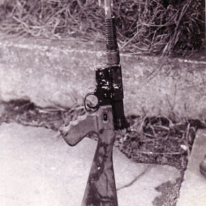 Weapons confiscated in Northern Ireland by A Company 1st Battalion, Royal Anglian Regiment in 1974.