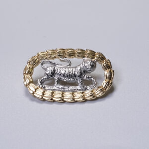 1 Royal Leicester Regiment Collar badge 1961+