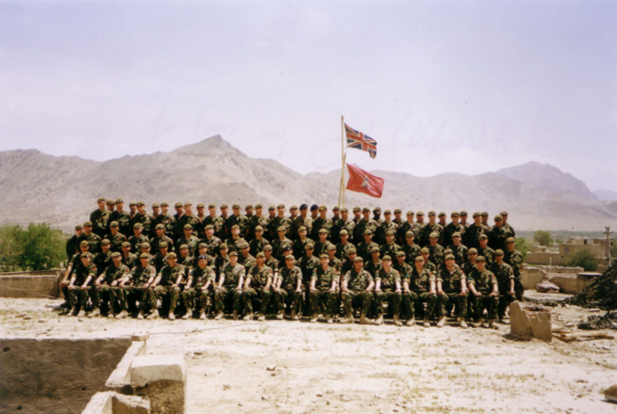 1st Battalion Royal Anglian Regiment A Company Afghanistan 2002 with local men 1st Battalion Royal Anglian Regiment A Company Afghanistan 2002 with local men