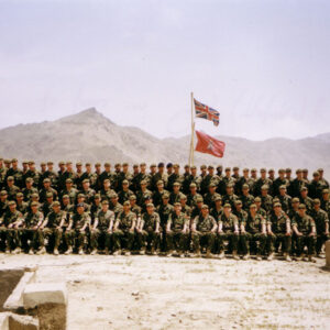 1st Battalion Royal Anglian Regiment A Company Afghanistan 2002 with local men