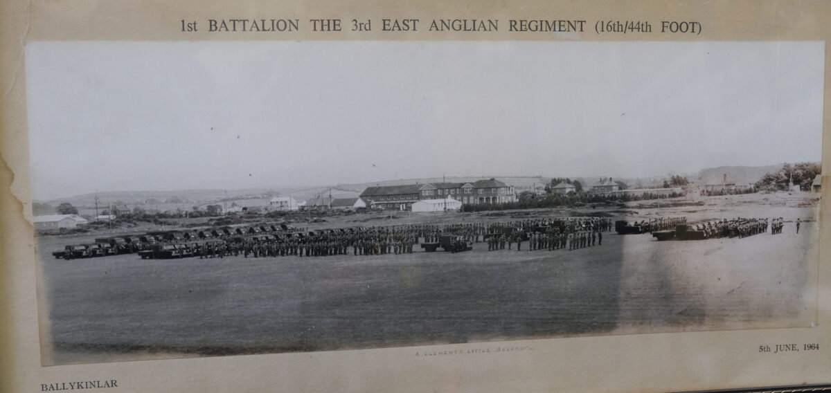 1st Battalion The 3rd East Anglian Regiment at Ballykinlar 8 June 1964