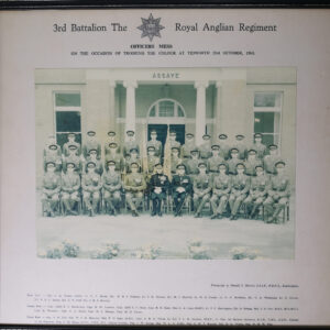 3rd Battalion Royal Anglian Regiment Officers Mess Trooping the Colour at Tidworth - 23 October 1968