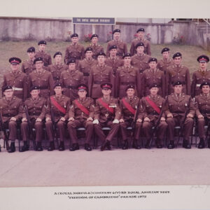 6th (Volunteer) Battalion Royal Anglian Regiment A Company Freedom of Cambridge parade 1972