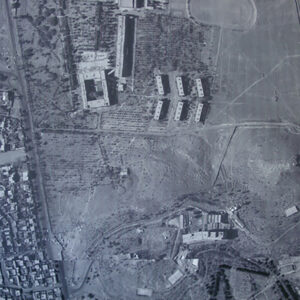 Aerial photograph used by the Royal Anglian Regiment on Operations in Kabul