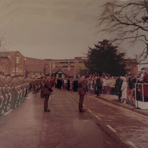 Royal Anglian Regiment Freedom of the Borough of Wellingborough 27 April 1985