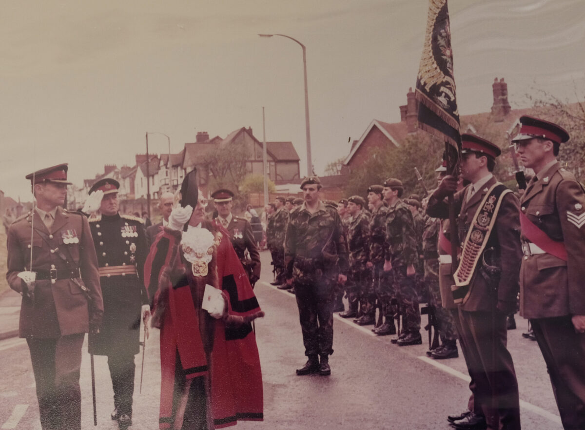 Royal Anglian Regiment Freedom of the Borough of Wellingborough 27 April 1985