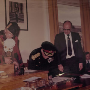 Freedom of the Borough of Wellingborough 27 April 1985