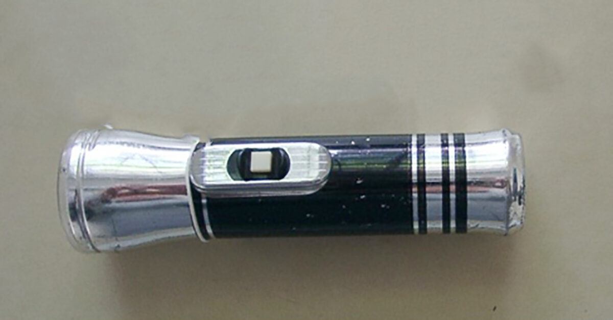 Locally purchased torch for use on operations, small and lightweight Locally purchased torch for use on operations, small and lightweight