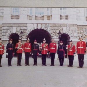 The Queen’s Division with the Royal Anglian Regiment Horse Guards Parade 1981