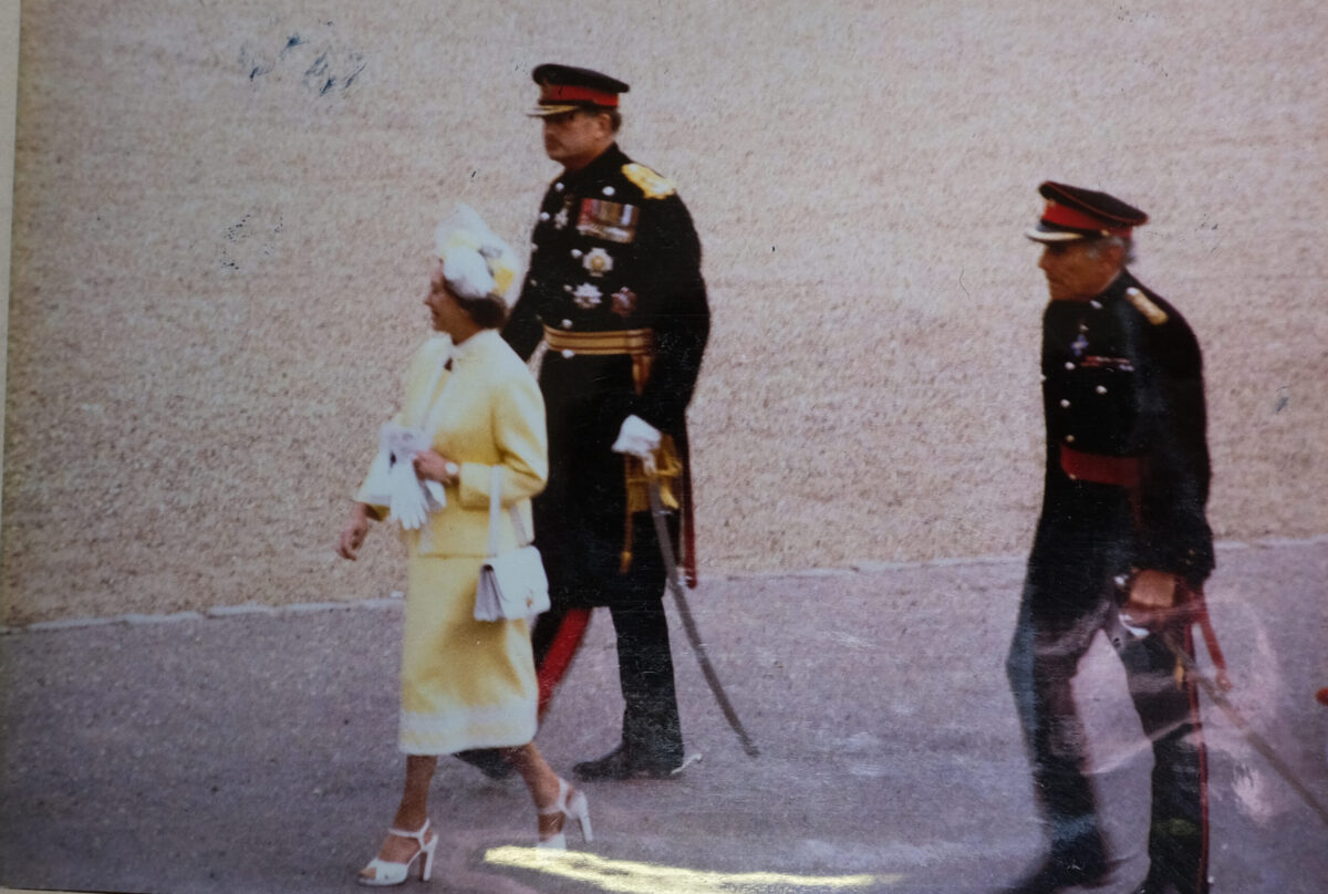 The Queen’s Division with the Royal Anglian Regiment Horse Guards Parade 1981 The Queen’s Division with the Royal Anglian Regiment Horse Guards Parade 1981
