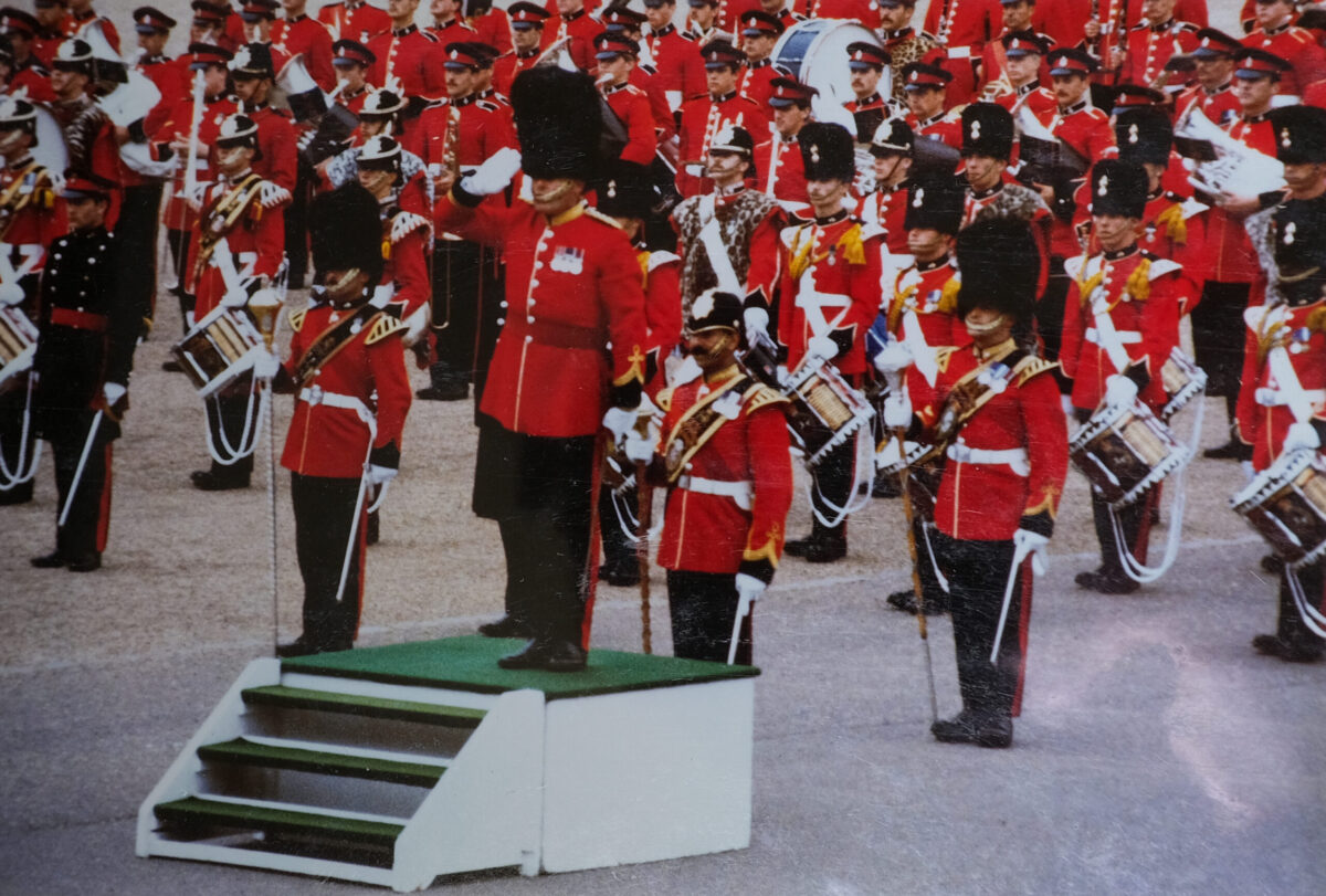 Royal Anglain Regiment Horse Guards Parade 1981 Royal Anglain Regiment Horse Guards Parade 1981