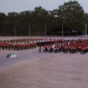 Royal Anglain Regiment Horse Guards Parade 1981 Royal Anglain Regiment Horse Guards Parade 1981