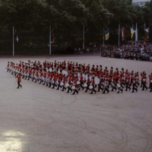 Royal Anglain Regiment Horse Guards Parade 1981 Royal Anglain Regiment Horse Guards Parade 1981