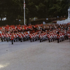 Royal Anglain Regiment Horse Guards Parade 1981 Royal Anglain Regiment Horse Guards Parade 1981