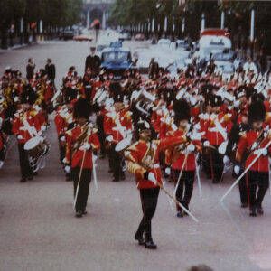 Royal Anglain Regiment Horse Guards Parade 1981 Royal Anglain Regiment Horse Guards Parade 1981