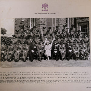 Royal Anglian Regiment Presentation of Colours 25 July 1964